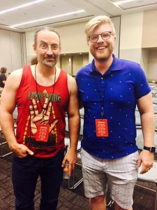 meeting Jim Butcher at the Phoenix Comic Con